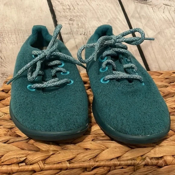 Allbirds Teal wool sneakers - Picture 7 of 8
